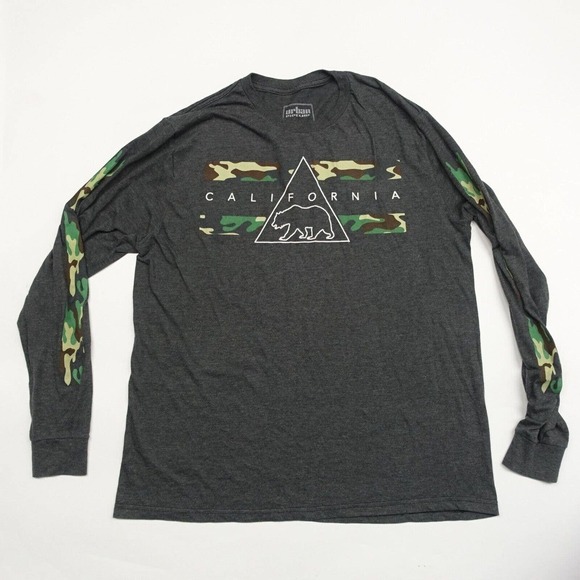 Urban Pipeline T-Shirt Men's Large Gray Long Sleeve Crew Neck Pullover Cotton - Picture 1 of 6